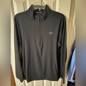 Travis Matthew black quarter zip